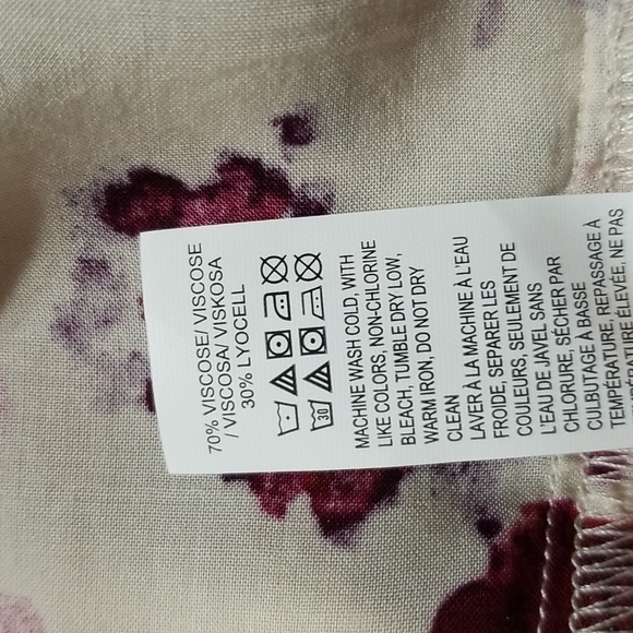 NEW! Lucky brand blouse sz large 12.12 - Picture 8 of 9